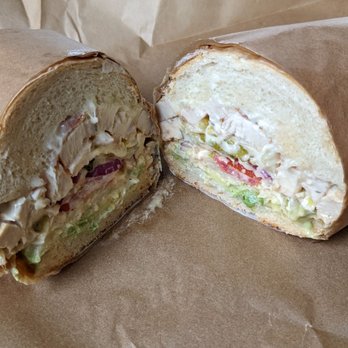 Dandy Sandos - The Gaucho w/ Dandy Sauce, cross section - Sandwiches Near Me - Petaluma, California