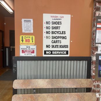 Wash N Go Laundry - "If ya don't bring ya bikes, carts, and boards, ya ain't gettin' service" - Laundromat Near Me - San Diego, California Wash N Go Laundry - "If ya don't bring ya bikes, carts, and boards, ya ain't gettin' service" - Laundromat Near Me - San Diego, California