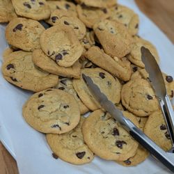 Baby's Coffee - FREE, freshly baked, chocolate chip cookies