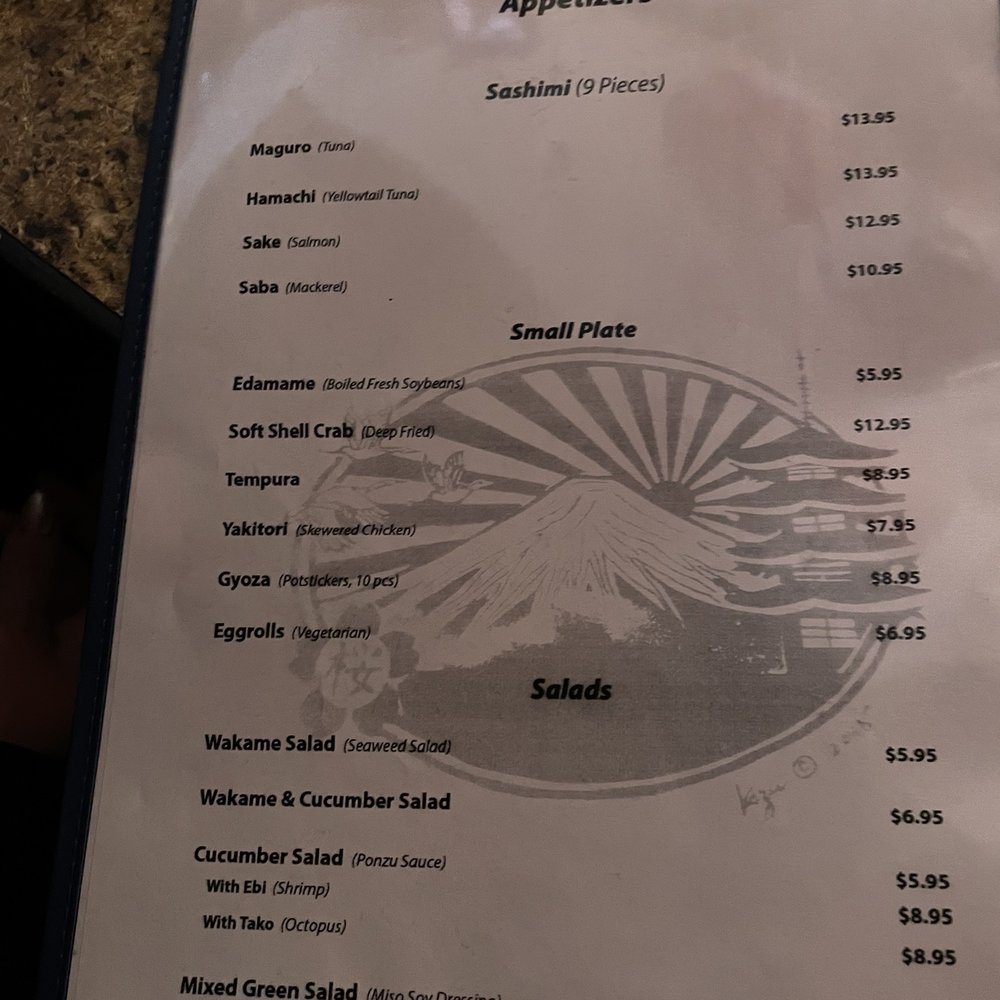 Sakura Japanese Restaurant - Menu - appetizers - Sushi Bars Near Me - Monterey, California Sakura Japanese Restaurant - Menu - appetizers - Sushi Bars Near Me - Monterey, California