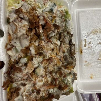 Tasty Halal Eats - Chicken and lamb combo - Halal Near Me - Cary, North Carolina
