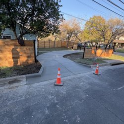 Summit Landscapes & Construction - New concrete driveway install