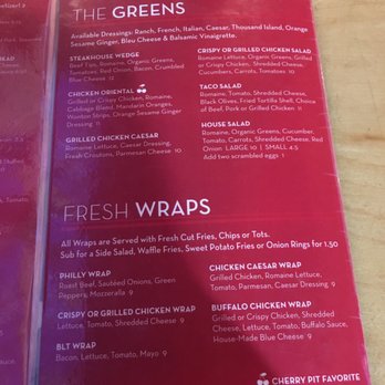 The Cherry Pit - The Greens and fresh wraps - Bars Near Me - Saint Paul, Minnesota