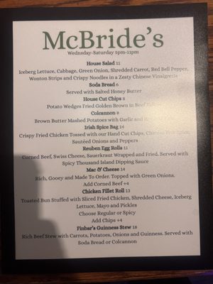 Menu photo 1 Molly Maguires Seattle, WA Menu photo 1 Molly Maguires Seattle, WA
