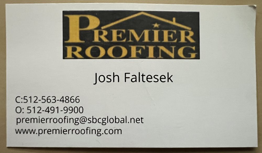 Slide of Premier Roofing
