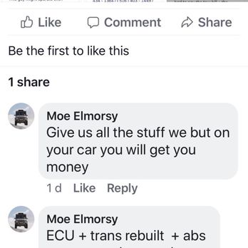 Discount Transmission - A lie. He stated to give him back his parts but refused to provide a itemised list of parts installed.. which by law is required - Transmission Repair Near Me - Jamaica, New York Discount Transmission - A lie. He stated to give him back his parts but refused to provide a itemised list of parts installed.. which by law is required - Transmission Repair Near Me - Jamaica, New York