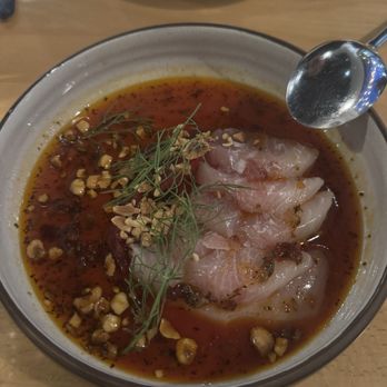 Bar Becky - Hamachi Crudo - Italian Near Me - Long Beach, California