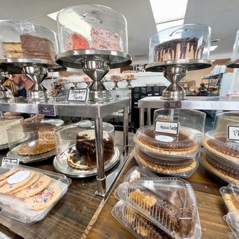 The Market - a variety of baked goods on display - Antiques Near Me - High Point, North Carolina