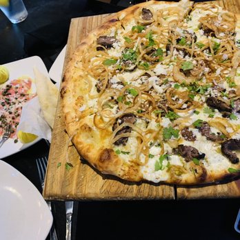 Urban Crust - Angus beef pizza (on seasonal menu) - Pizza Near Me - Plano, Texas Urban Crust - Angus beef pizza (on seasonal menu) - Pizza Near Me - Plano, Texas