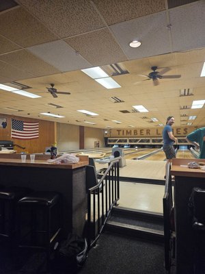 Timber Lanes Bowling Alley by null