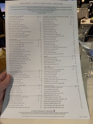 Menu photo 2 Rusty Pelican Newport Beach, CA Menu photo 2 Rusty Pelican Newport Beach, CA