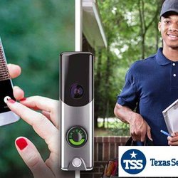 Texas Security & Surveillance - See and Talk with who's at the door.