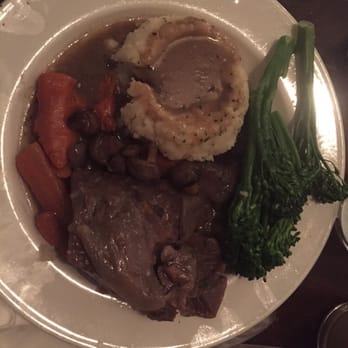 Brewed - pot roast plate. omg it is so, so good. very well seasoned and tender. - Coffee & Tea Near Me - Fort Worth, Texas