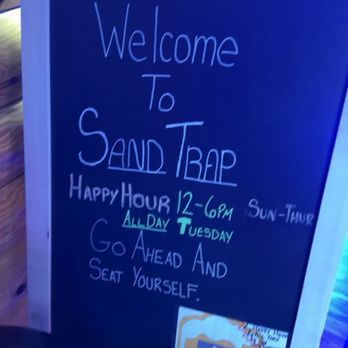 The Sand Trap Bar & Grill - Greeting sign - American Near Me - Wisconsin Dells, Wisconsin The Sand Trap Bar & Grill - Greeting sign - American Near Me - Wisconsin Dells, Wisconsin