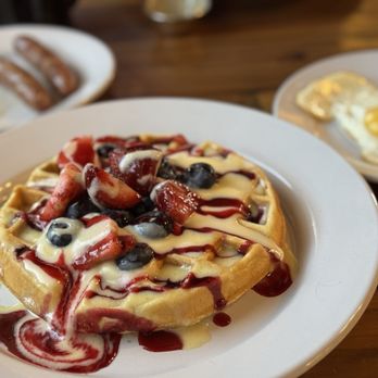 Seven Mile Cafe - Very berry waffles - Breakfast & Brunch Near Me - Fort Worth, Texas Seven Mile Cafe - Very berry waffles - Breakfast & Brunch Near Me - Fort Worth, Texas