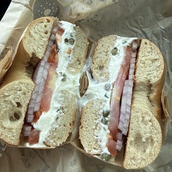 Boichik Bagels - Lox bagel without the lox - Bagels Near Me - Concord, California