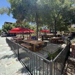 Outside dining