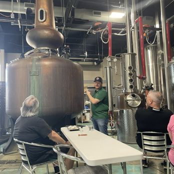 Ironroot Republic Distillery - Explaining about the stills - Distilleries Near Me - Denison, Texas