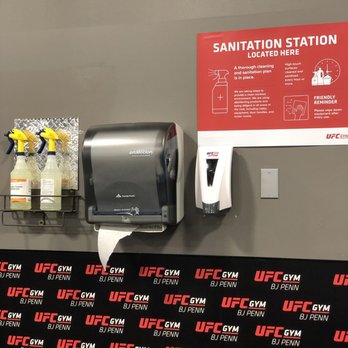 UFC Gym - Sanitation Station - Trainers Near Me - Mililani, Hawaii