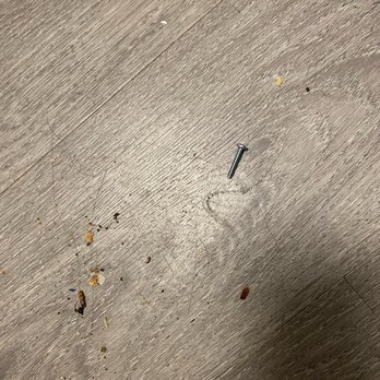 Park Heights Apartments - screw (one of many) found on the floor - Apartments Near Me - Highland, California Park Heights Apartments - screw (one of many) found on the floor - Apartments Near Me - Highland, California