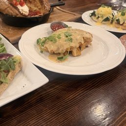 AVOCADO TOAST & GREEN GOODNESS JUICE, WAGYU COUNTRY FRIED STEAK, Eggs Benedict & MONKEY BREAD. AVOCADO TOAST & GREEN GOODNESS JUICE, WAGYU COUNTRY FRIED STEAK, Eggs Benedict & MONKEY BREAD.