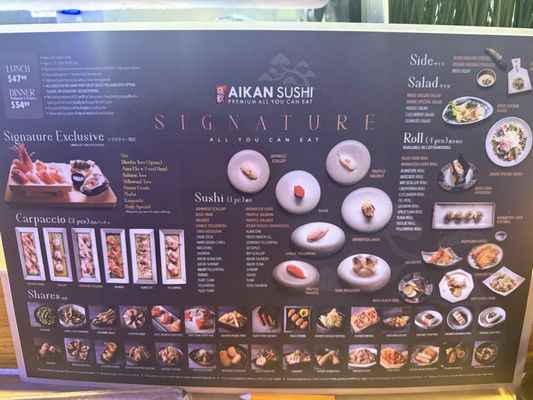 Menu photo 1 Aikan Sushi & Ramen Pasadena, CA