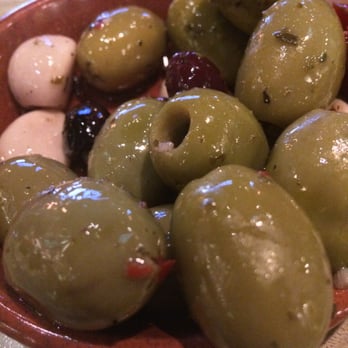 Nando's Peri-Peri - House olives at Nando's. A surprisingly tasty bite! - Portuguese Near Me - Springfield, Virginia