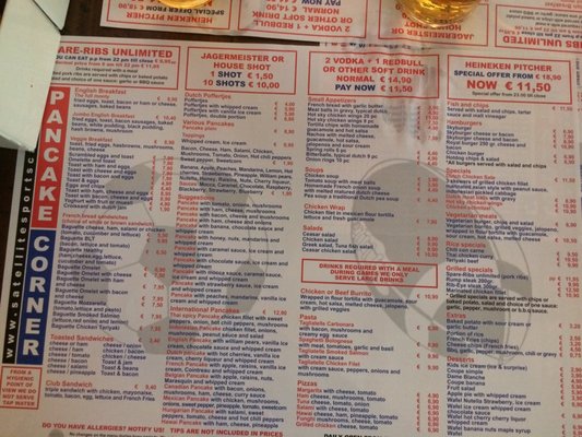 Menu photo 2 Satellite Sportscafe Amsterdam, NH