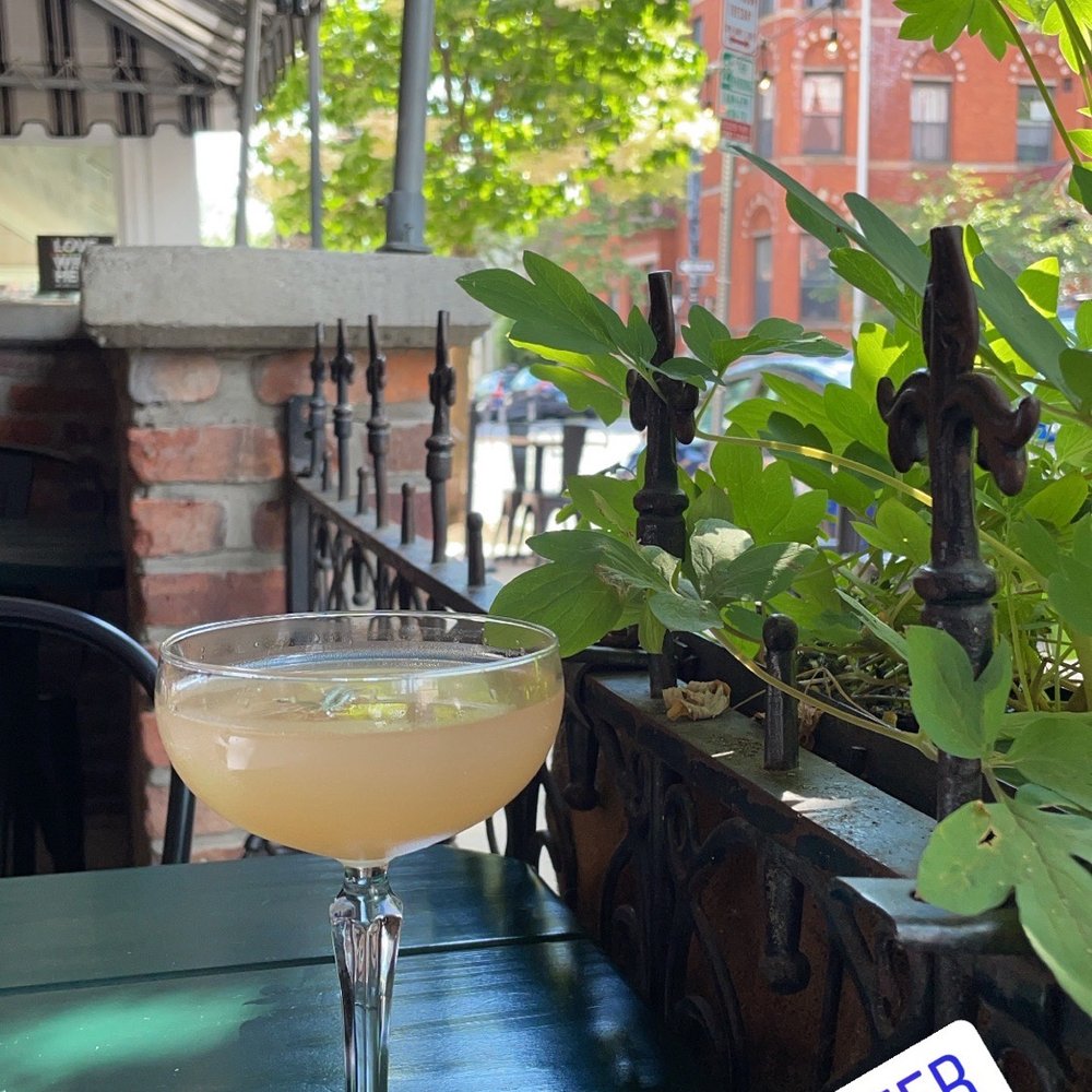 Dove + Deer - The Grocer... a perfect summer cocktail to enjoy on Dove + Deer's perfect patio. - Cocktail Bars Near Me - Albany, New York Dove + Deer - The Grocer... a perfect summer cocktail to enjoy on Dove + Deer's perfect patio. - Cocktail Bars Near Me - Albany, New York