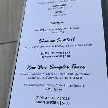 Oyster River - Menu - Bars Near Me - Palmetto, Florida Oyster River - Menu - Bars Near Me - Palmetto, Florida