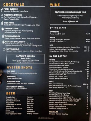 Menu photo 7 Captain James Crab House Baltimore, MD