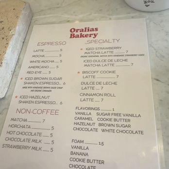 Oralias Bakery - Menú - Bakeries Near Me - Oxnard, California Oralias Bakery - Menú - Bakeries Near Me - Oxnard, California
