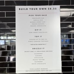 Luxe Bar - Build your own