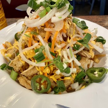 Pho King Good - Bahn mi fries w tofu! Soooo bommbbb!!! Fries were perfectly fresh, and they fry their tofu fresh also! Best Vietnamese restaurant - Vietnamese Near Me - Auburn, California