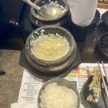 BCD Tofu House - Hot stone rice with barley tea - Korean Near Me - Fort Lee, New Jersey BCD Tofu House - Hot stone rice with barley tea - Korean Near Me - Fort Lee, New Jersey