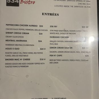 534 Bistro - Cocktail Bars Near Me - Saratoga Springs, New York 534 Bistro - Cocktail Bars Near Me - Saratoga Springs, New York