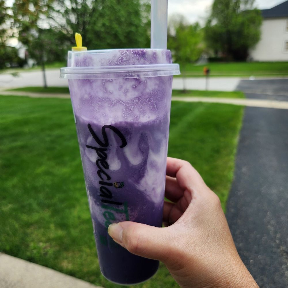 SpecialTea - Ube Smoothie. So pretty and so delicious!! Go get you some. - Bubble Tea Near Me - Naperville, Illinois SpecialTea - Ube Smoothie. So pretty and so delicious!! Go get you some. - Bubble Tea Near Me - Naperville, Illinois
