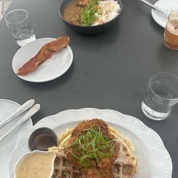 The Attic - Chicken and waffles & gumbo - Breakfast & Brunch Near Me - Long Beach, California The Attic - Chicken and waffles & gumbo - Breakfast & Brunch Near Me - Long Beach, California