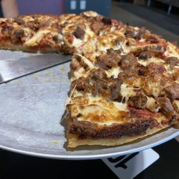 The Otis, Medium deep dish pizza The Otis, Medium deep dish pizza