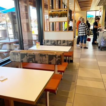 McDonald's - a view of a dining area with tables and chairs - Fast Food Near Me - Sedona, Arizona