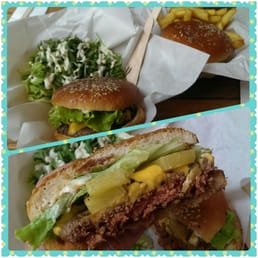 Maui Maui burger meal :) (100% Swiss Beef, cheese, pineapple, chopped mint, and caramelized onions) Maui Maui burger meal :) (100% Swiss Beef, cheese, pineapple, chopped mint, and caramelized onions)