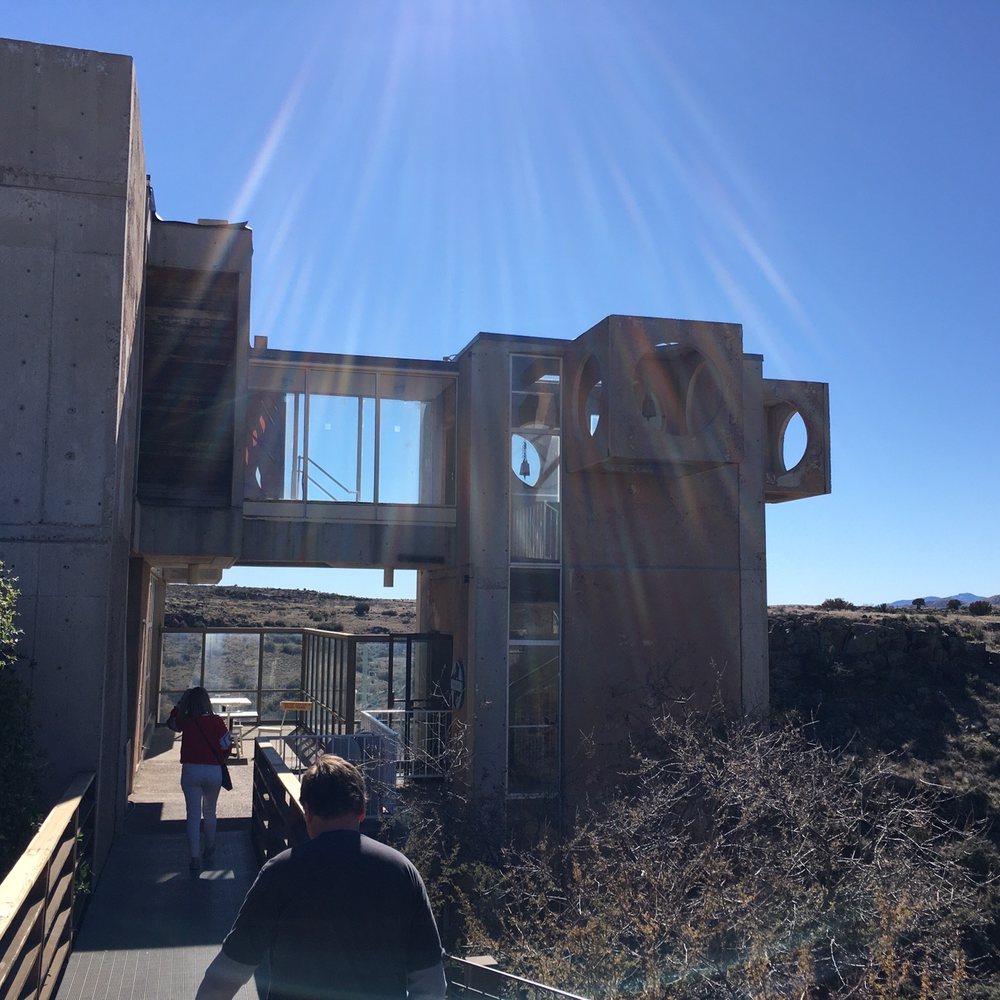 Arcosanti - Entrance - Tours Near Me - Mayer, Arizona