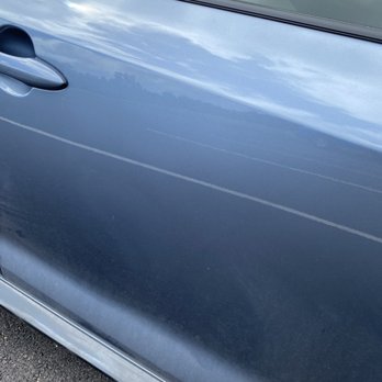Prodent Hawaii - After (White line is not a scratch...it's the reflection from the parking stall) - Mobile Dent Repair Near Me Prodent Hawaii - After (White line is not a scratch...it's the reflection from the parking stall) - Mobile Dent Repair Near Me