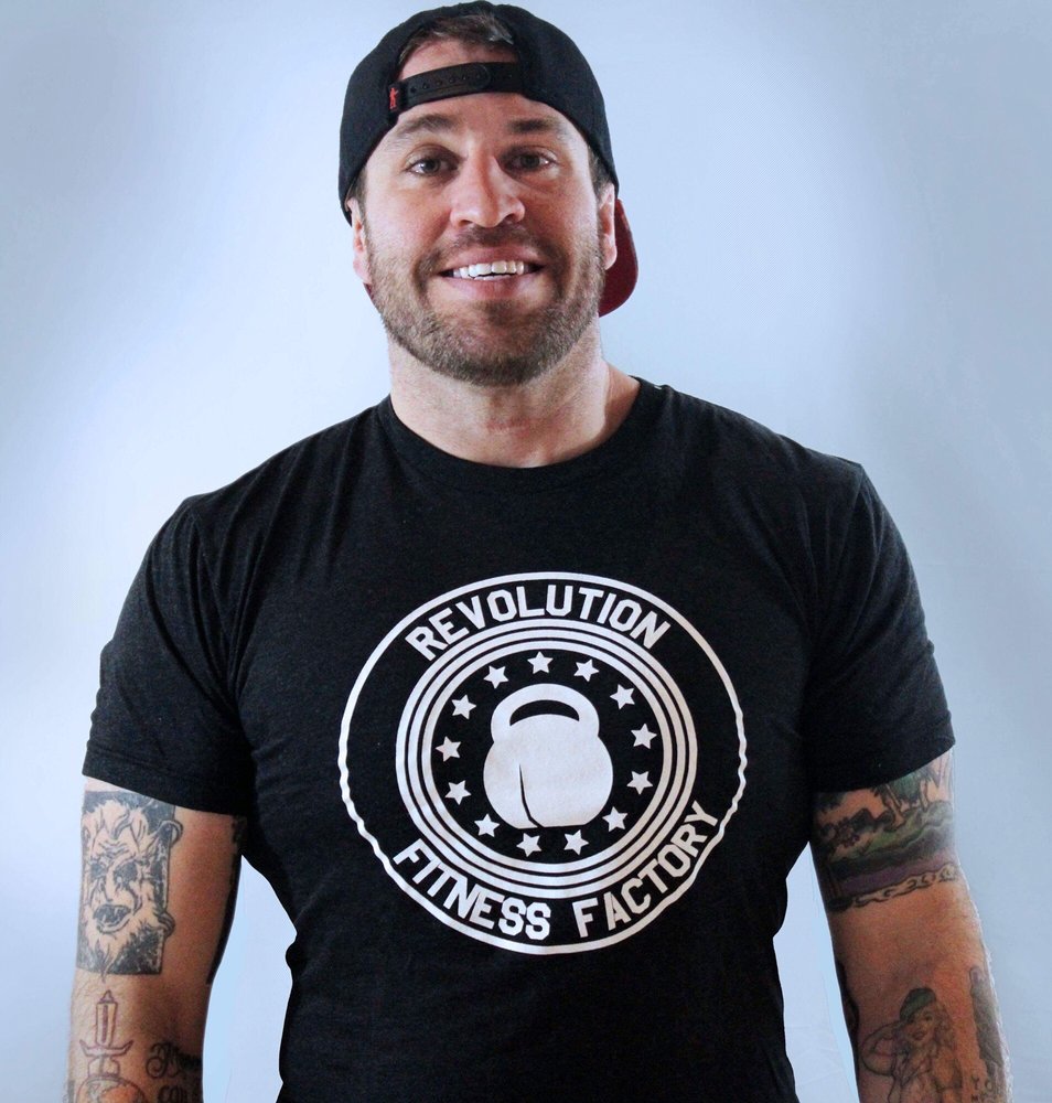 Revolution Fitness Factory Logo