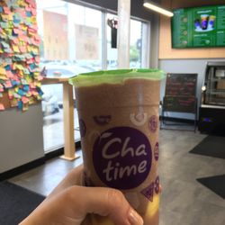 Chatime - Jelly Banana Chocolate Smoothie Bubble Tea