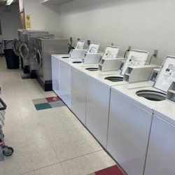 Top loader machines, cost $3.50 per load.