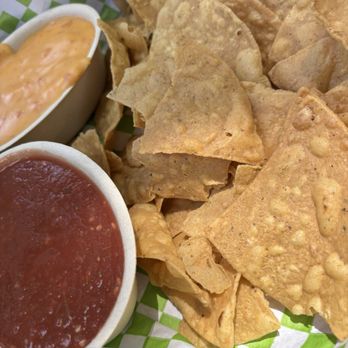 Grandpa's Grill - Chips and Queso with salsa - Barbeque Near Me - San Antonio, Texas Grandpa's Grill - Chips and Queso with salsa - Barbeque Near Me - San Antonio, Texas