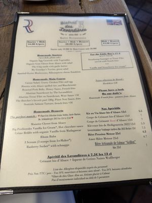 Menu photo 2 Bistrot des Lavandières Colmar, 68 Menu photo 2 Bistrot des Lavandières Colmar, 68