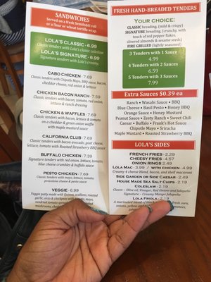 Menu photo 3 Lola's Chicken Shack Alameda, CA