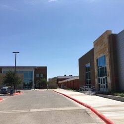 Midland Christian School - Older buildings sandwiched between 2 newer buildings